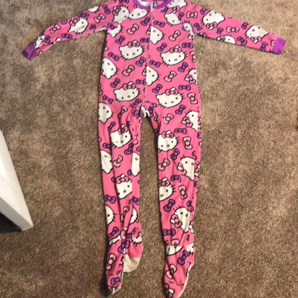 Kids hello kitty onesie